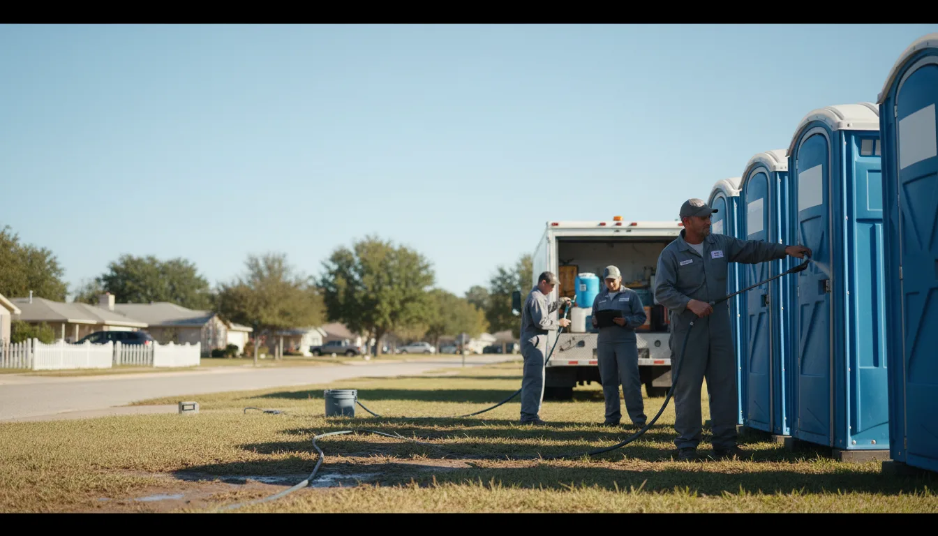 Long-Term Portable Toilet Rental in Tippo, MS near me